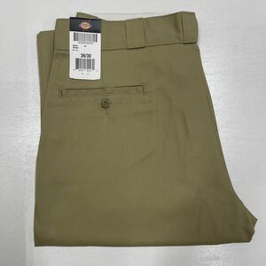 W36 カーキ 新品 874 ディッキーズ DICKIES オリジナル 874 USA MODEL ワークパンツ 1