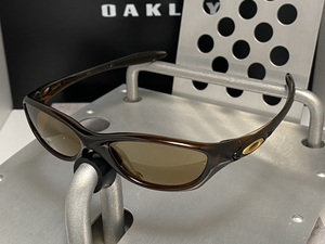 OAKLEYオークリー FATEフェイト Rootbear/Gold Iridium ルートビア茶色ブラウン/ゴールドイリジウム ミラーレンズ VINTAGE Y2K サングラス