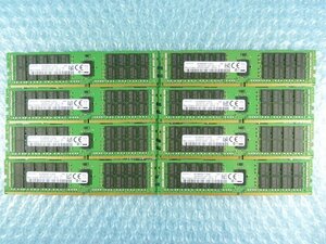 1MAK // 16GB 8枚セット 計128GB DDR4 19200 PC4-2400T-RA1 Registered RDIMM 2Rx4 M393A2G40DB1-CRC0Q // SGI CMN1110-819U-7 取外