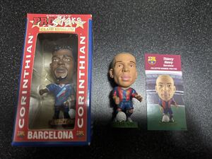 コリンシアン バルセロナ2体セット アンリ クライファートプロスターズ クラブエディション CORINTHIAN PRO stars サッカー フィギュア