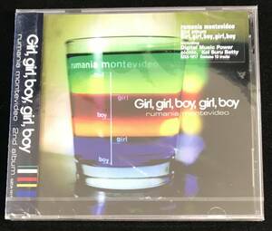 新品未開封CD☆ｒｕｍａｎｉａ..　ｍｏｎｔｅｖｉｄｅｏ Ｇｉｒｌ，ｇｉｒｌ，ｂｏｙ，ｇｉｒｌ，ｂｏｙ..(2000/01/26)/ GZCA1017..