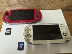 SONY ソニー　プレイステーションビータ　PlayStation Vita 本体　2点セット　PCH-1000 現状品　ジャンク