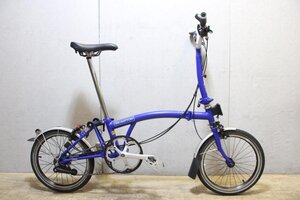 Explore化カスタム■BROMPTON C-Line Urban Middle 16インチ 折畳ミニベロ 2X3S 2022年モデル 美品