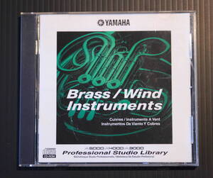 YAMAHA CD SAMPLER PSLCD-103 Brass/wind Instruments A3000A4000A5000 STUDIO LIBRARY