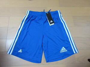 adidas CLIMACOOL ジュニア ショート 160㌢ BL/WH 新品 ☆決算セール★。