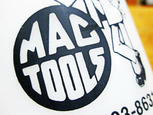 ★激レア★入手困難★USAビンテージ★MAC TOOLS グラスベイク アドマグ/ノベルティ マグカップ/マックツール/工具/アメリカン/世田谷ベース