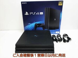 【1円】PS4 Pro 本体 セット 1TB ブラック SONY PlayStation4 CUH-7200B 初期化/動作確認済 プレステ4プロ M06-031yk/G4