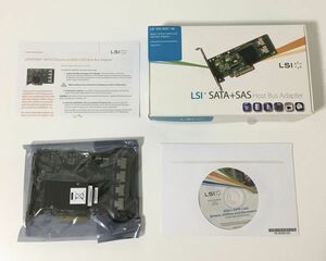★1円スタート！未使用品！★LSI ロジック LSI00244/PCIEx8(2.0) SAS 9201-16i (SATA+SAS Host Bus Adapter 16-Port 6GB/s) New