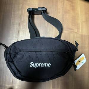 新品 国内正規 SUPREME シュプリーム 18AW Waist Bag ウエストバッグ 黒 ブラック