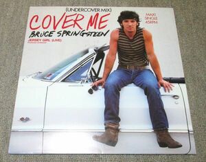 輸入盤12” SINGLE(HOLLAND)：BRUCE SPRINGSTEEN/COVER ME(UNDERCOVER MIX)/JERSEY GIRL/COVER ME(DUB)/CBS A 12.4662/オランダ盤