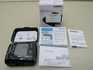 【未使用開封品】 オムロン 手首式血圧計 HEM-6232T Bluetooth 電池式