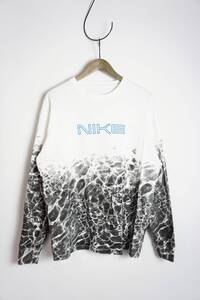 正規 NIKE ナイキ AS U NK NRG KUKINI LS TEE プリント 長袖 Tシャツ カットソー ロンT Y2K FB3031-100 白 サイズL 本物 817O