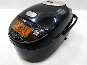 ★動作品 ZOJIRUSHI 象印 NP-ZV102BK 圧力IH炊飯ジャー 炊飯器 極め炊き 5.5合炊き 2021年製 0113-343E ♪@100★