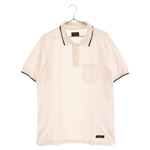 NEIGHBORHOOD ネイバーフッド BINTNH CSM01 BSS CLASSIC POLO SOLID C-SHIRT クラシック半袖ポロシャツ 131NTNH-CSM01 ホワイト