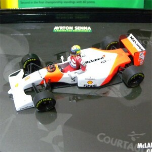 【MINICHAMPS】ミニチャンプス 1/43 セナ・コレクション McLaren MP4/8 #8 GIFT BOX