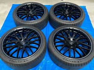 アウディAudi 純正 5H 8J x 19 ET32 ミシュラン MICHELIN パイロットスポーツ PILOT SPORT 4S 245 35 19 (93Y) ４本セット 中古美品 A4等に