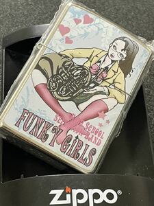 zippo ファンキー ガール のりこ セクシー 希少モデル 2007年製 FUNKY GIRLS ホルン