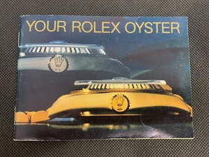 ROLEX OYSTER　 ロレックス オイスター 冊子 １９８８年　（TR24029）送料無料