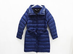 ◇【Max Mara WEEKEND マックスマーラ ウィークエンド】ダウンコート ブルー×ブラック 42