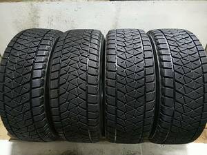 A856 255/60R18 ブリヂストン ブリザック DM-V2 冬タイヤ 溝有り良品 中古売切り4本SET 法人向け送料安