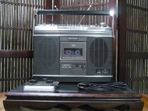 Винтаж SONY CF-3800 高級ステレオラジカセ Hi-Fi音質 (1976年製 ￥79.800）整備動作品　 極上級