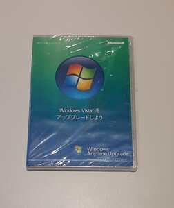 【未開封】 Windows Vista エニイタイム アップグレード ディスク ウィンドウズ ビスタ 32ビット版 ソフトウェア