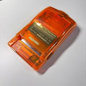 美品 ミリンダ 限定版 オレンジ ゲームボーイ カラー GBC GAMEBOY Color 任天堂 レア GCB-001