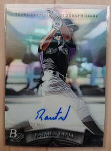 ★AUTO サイン RAIMEL TAPIA BOWMAN PLATINUM TOPPS 2014 MLB メジャーリーグ 大リーグ ライメル タピア ROCKIES RED SOX PROSPECT