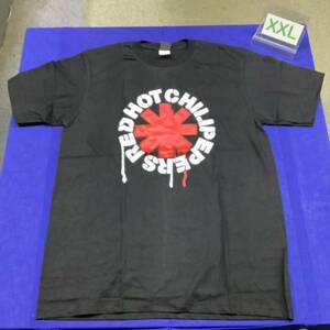 SR14D2. バンドデザインTシャツ XXLサイズ　RED HOT CHILI PEPPERS ② レッドホットチリペッパーズ　RHCP 半袖Tシャツ