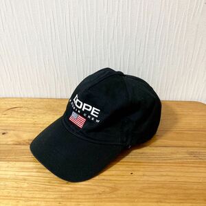 DOPE ドープ キャップ 帽子 黒 アメリカ USA 星条旗