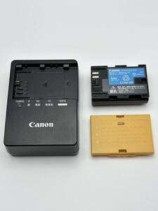 Canon キヤノン LPーE6とLCーE6 セット