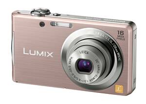 パナソニック デジタルカメラ LUMIX FH5 ピンクゴールド DMC-FH5-N(中古品)