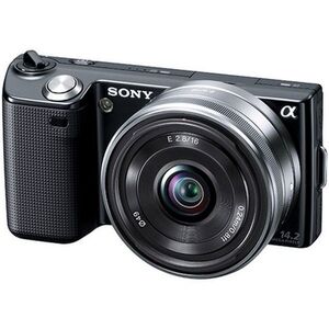 中古 １年保証 美品 SONY NEX-5A 16mm 薄型広角レンズキット ブラック