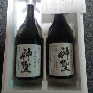 神聖　初揚げ純米無濾過生原酒　720ml 2本