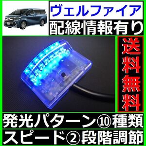 ヴェルファイア H30系■本格ドアロック連動、LEDスキャナー青 純正キーレス装備車 汎用 7連 10×2パターン 加藤電機よりお薦め SCANNERS