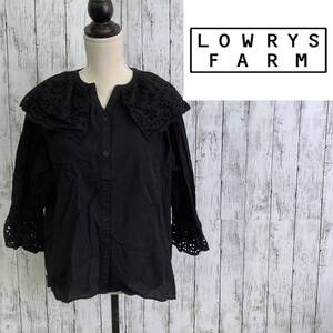 LOWRYS FARM★ローリーズファーム★レース シャツ ブラウス★サイズF　10-113　