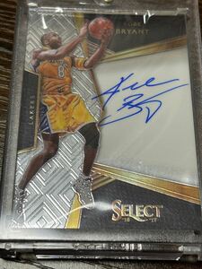 NBA カード auto KOBE BRYANT SELECT basketball コービー ブライアント 直筆サイン