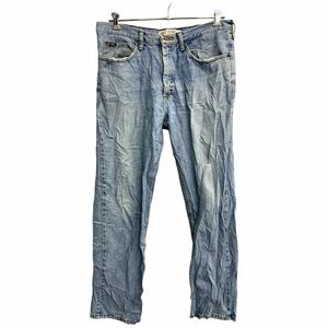 Lee デニムパンツ W36 リー ビッグサイズ ライトブルー コットン メキシコ製 古着卸 アメリカ仕入 2402-689