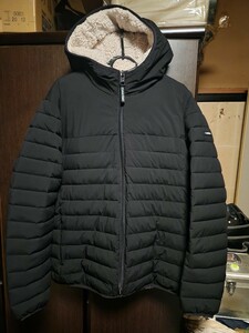 カルバンクライン　CALVIN KLEIN　ボアダウンジャケット　L　美品