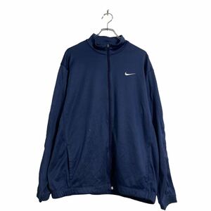 NIKE トラック ジャケット L ネイビー ナイキ ジャージ スポーツ 古着卸 アメリカ仕入 a601-5385