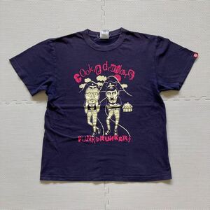 PUNK DRUNKERS パンクドランカーズ 野生爆弾 クッキー 半袖Tシャツ 