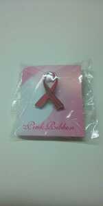 3個セット Pink Ribbon ピンクリボン ピンバッジ バッジ 2009年位の非売品