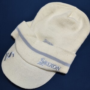 スリクソン SRIXON 3WAY ニットキャップ アイボリー 美品