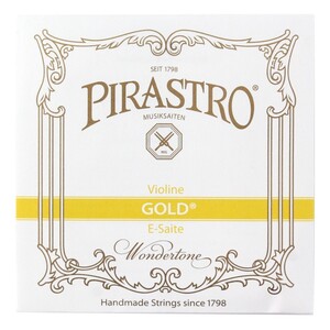 ピラストロ バイオリン 弦 E Gold 315821 E線 ループエンド スチール ゴールド PIRASTRO