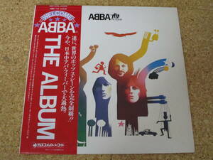 ◎ABBA　アバ★The Album/日本ＬＰ盤☆帯、シート、インナースリーブ