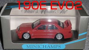 1/43 メルセデス 190E EVO2 レッド ストリート MERCEDES BENZ ベンツ