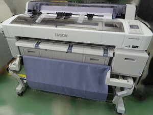 福岡引取限定 簡易チェックのみ EPSON SureColor SC-T5255 プリンタ 大判インクジェットプリンタ カウンター1151ページ エプソン F051307