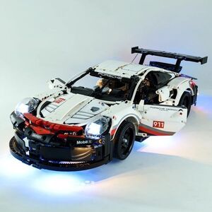 LEGO MOC ブロック テクニック 42096 互換 ポルシェ 911 RSR LED ライト 照明 キット カスタム パーツ DL170