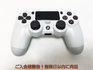 【1円】PS4 純正 ワイヤレスコントローラー DUALSHOCK4 ホワイト SONY Playstation4 未検品ジャンク プレステ4 G03-116yk/F3