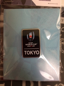 * RWC2019 公式 グッズ ラグビー ワールドカップ 日本 各開催都市 東京 TOKYO ピンバッジ ピンバッチ ピンズ *